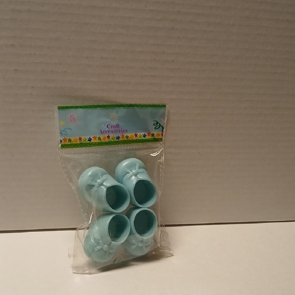 Party Favors Light Blue Baby Rings